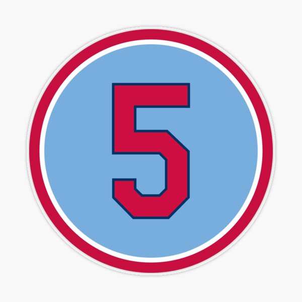 Willie McGee #51 Jersey Number Sticker for Sale by StickBall