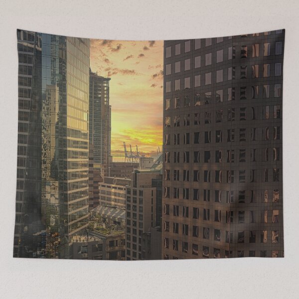 Item preview, Sunset Over Canada Place designed and sold by Yannik Hay.