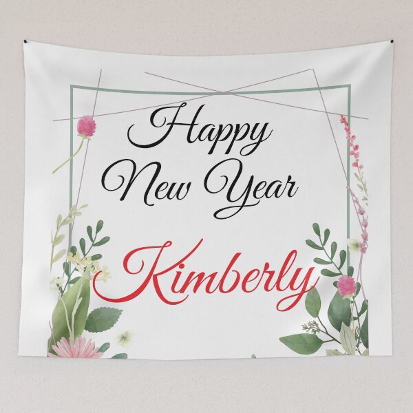 Item preview, Happy New Year Kimberly designed and sold by amrmab.