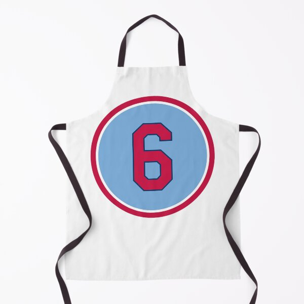 Item preview, Stan Musial #6 Jersey Number designed and sold by StickBall.
