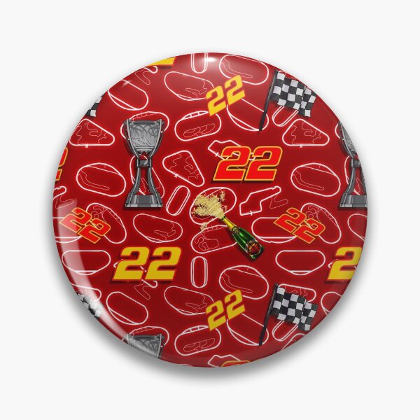 Item preview, Joey logano but it’s a looping pattern (red) designed and sold by Freckles Fernicola.