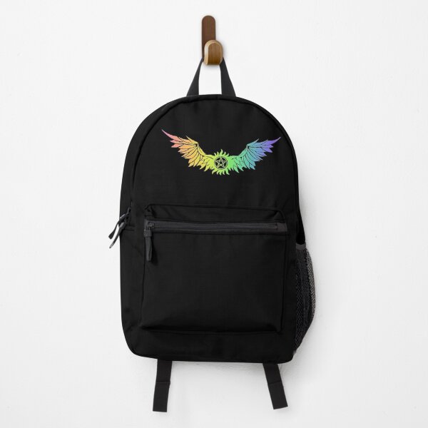 Item preview, SPN RAINBOW WINGS designed and sold by Tiff K.