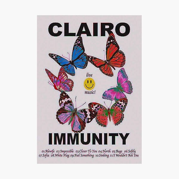Clairo Immunity Album  Photographic Print