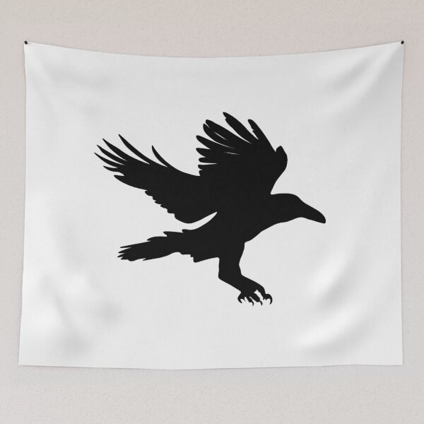 Item preview, Raven Silhouette designed and sold by RockyCreekArt.