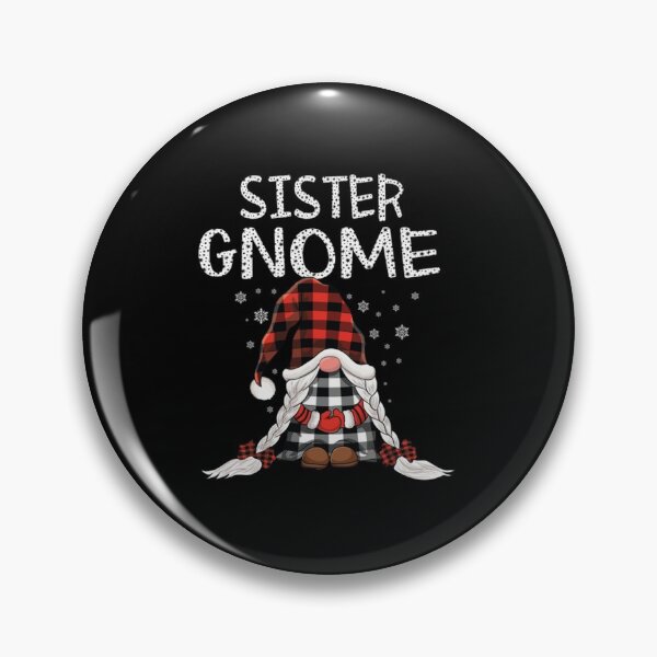 Item preview, sister Gnomes Leopard Buffalo Plaid pattern Christmas Gnome designed and sold by JeremyRot.