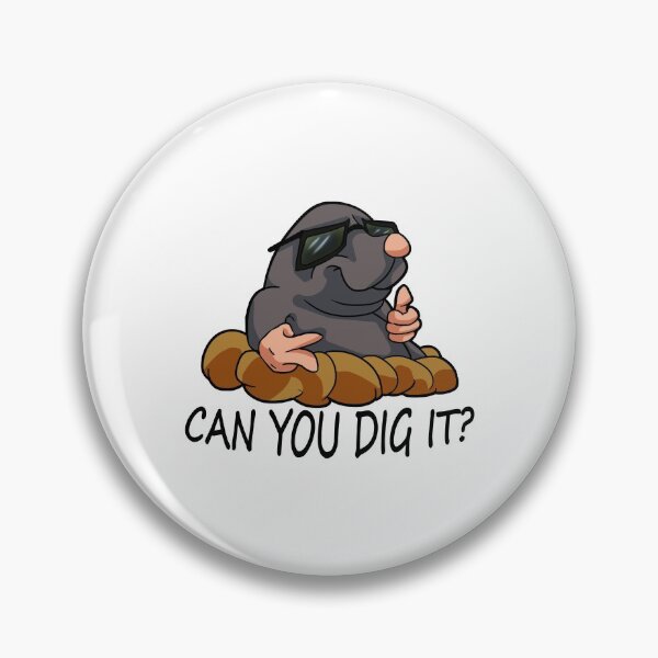 Item preview, Mole: Can you dig it? designed and sold by iduzarts.