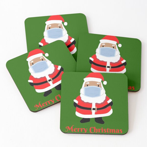Item preview, Santa Claus with a Mask Merry Christmas designed and sold by collazodesigns.