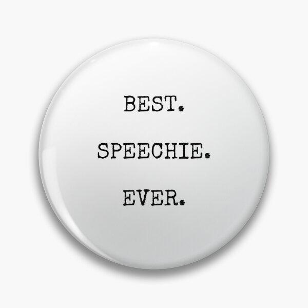 Item preview, Best Speechie Ever | Speech Therapist Gift designed and sold by Presto Prints Design.