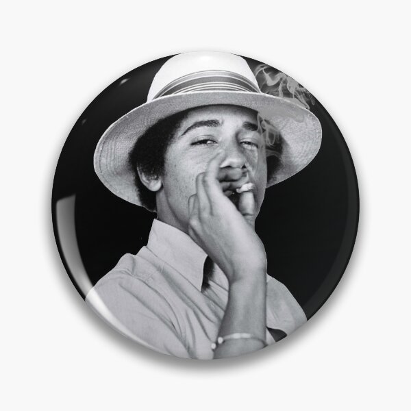 Item preview, Young Barack Obama Smoking designed and sold by acquiesce13.