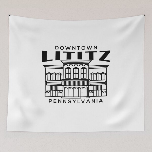 Item preview, Downtown Lititz PA designed and sold by HalpinDesign.