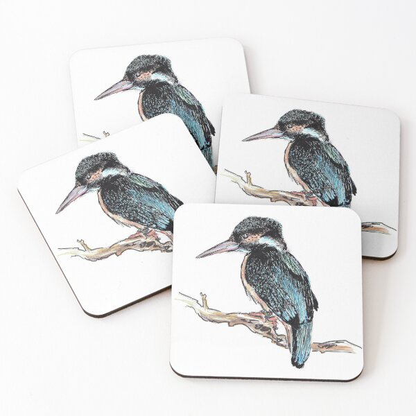 Item preview, Common Kingfisher designed and sold by FioreCiliegia.