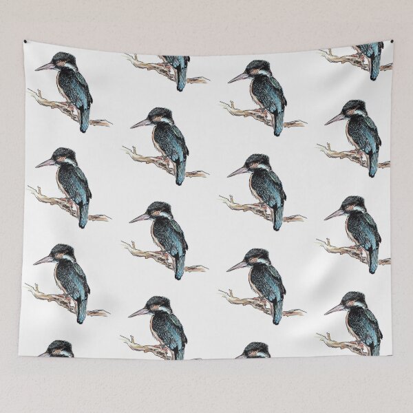 Item preview, Common Kingfisher designed and sold by FioreCiliegia.