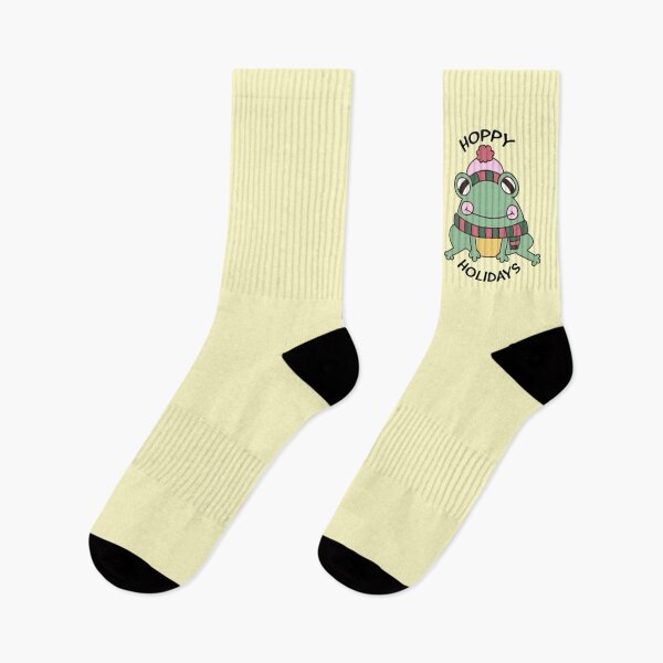 Item preview,  Hoppy Holidays Cute Winter Christmas Frog designed and sold by ARTSHL3YSHOP.