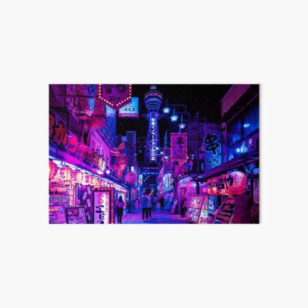 Item preview, Osaka City Anime Scenes designed and sold by Neondreamscapes.
