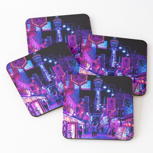 Item preview, Osaka City Anime Scenes designed and sold by Neondreamscapes.