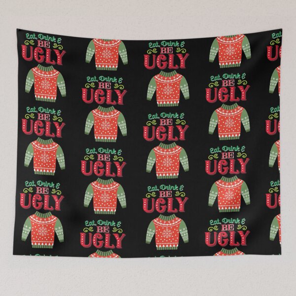 Item preview, Eat, Drink & Be Ugly designed and sold by leBoosh-Designs.