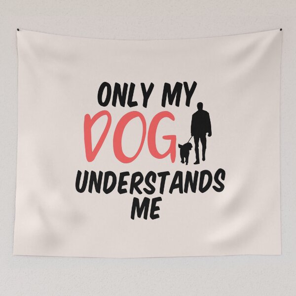 Item preview, Only my Dog Understands me  designed and sold by aoichan3939.