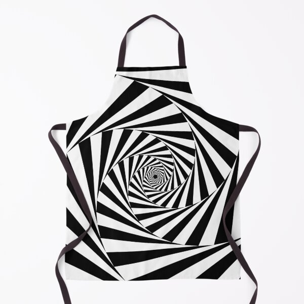 Item preview, Aperture Spiral - Black and White Optical Illusion designed and sold by Dator-Abstracts.