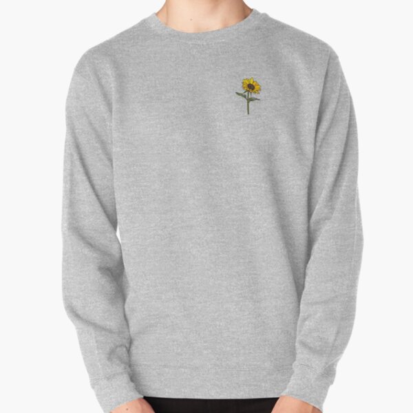 Little Aesthetic Sunflower Pullover Sweatshirt