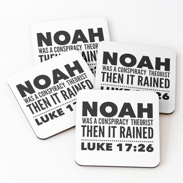 Item preview, Noah Bible Hero Conspiracy Theorist designed and sold by MostHighDesigns.