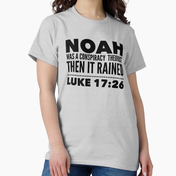 Item preview, Noah Bible Hero Conspiracy Theorist designed and sold by MostHighDesigns.
