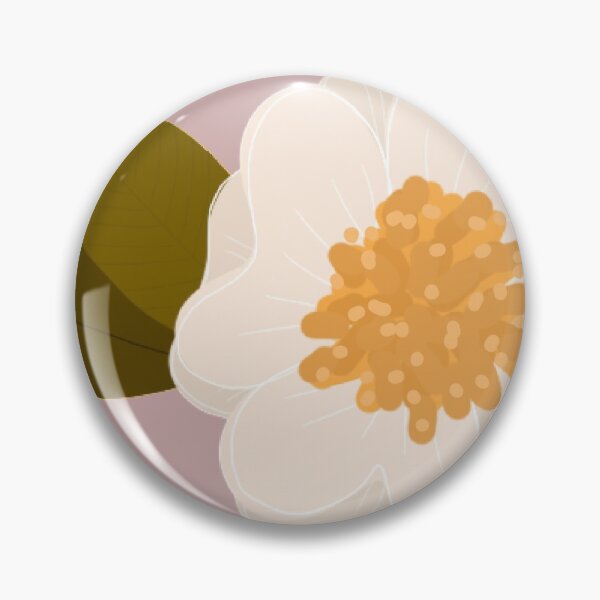 Item preview, White and Yellow Flower designed and sold by Emily Levenson.
