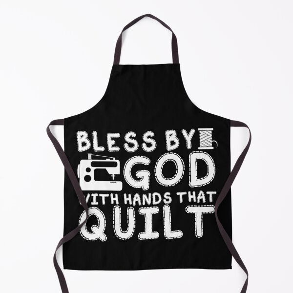 Item preview, Blessed By God With Hands That Quilt Sewing Lover Gift designed and sold by Charles Brian.