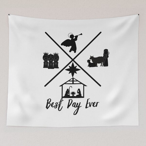 Item preview, Nativity Scene- Best Day Ever designed and sold by aboniteblanc.