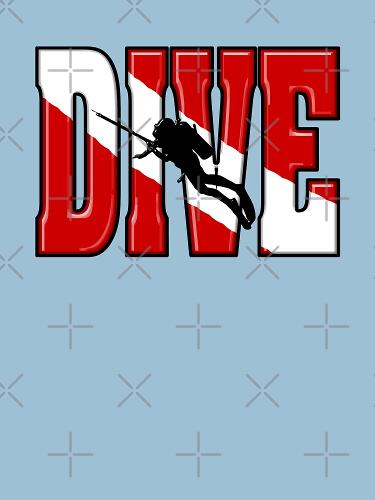 dive flag t shirt