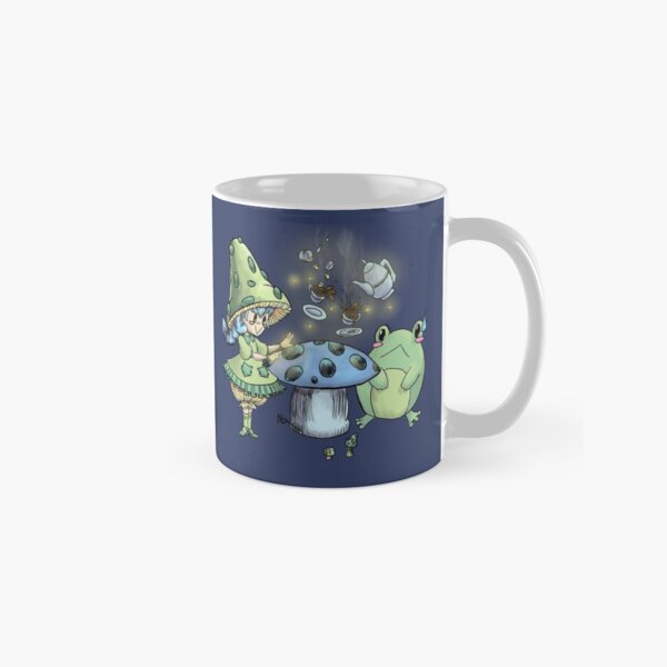 A Mushroom Tea Party Classic Mug