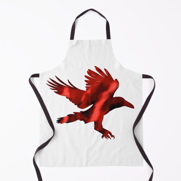 Item preview, Red Raven Silhouette designed and sold by RockyCreekArt.