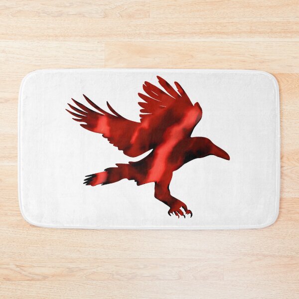 Item preview, Red Raven Silhouette designed and sold by RockyCreekArt.