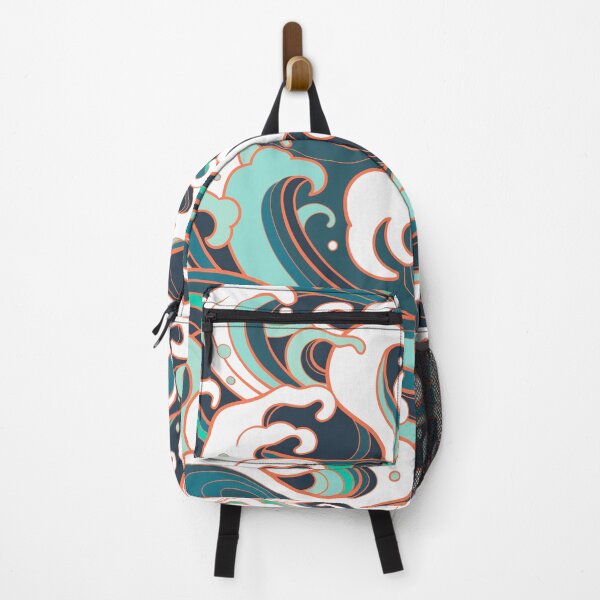 Item preview, Modern Japanese Wave Pattern designed and sold by patternhead.