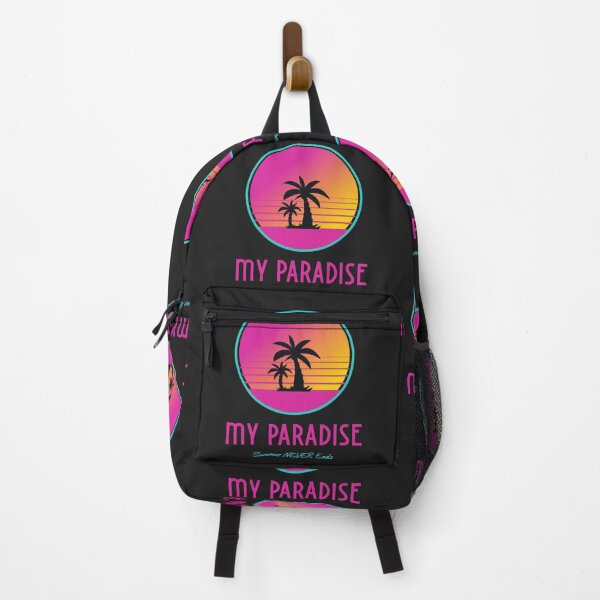 Item preview, My Paradise Summer Never Ends Palm Tree Sun designed and sold by spicygarb.