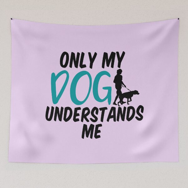 Item preview, Only my Dog Understands me  designed and sold by aoichan3939.