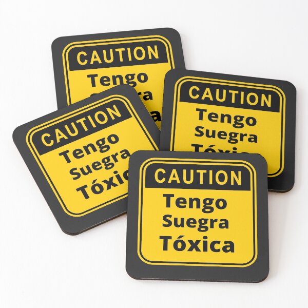 Item preview, Caution Tengo Suegra Toxica  designed and sold by ElPaisaDesigns.