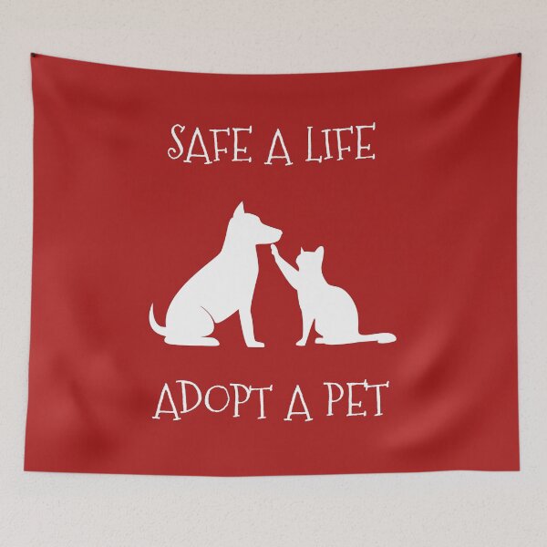 Item preview, Safe a Life Adopte una mascota designed and sold by Mommaspouch.