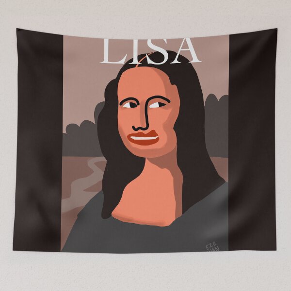 Item preview, Mona Lis Flat  designed and sold by SourceIsGod.