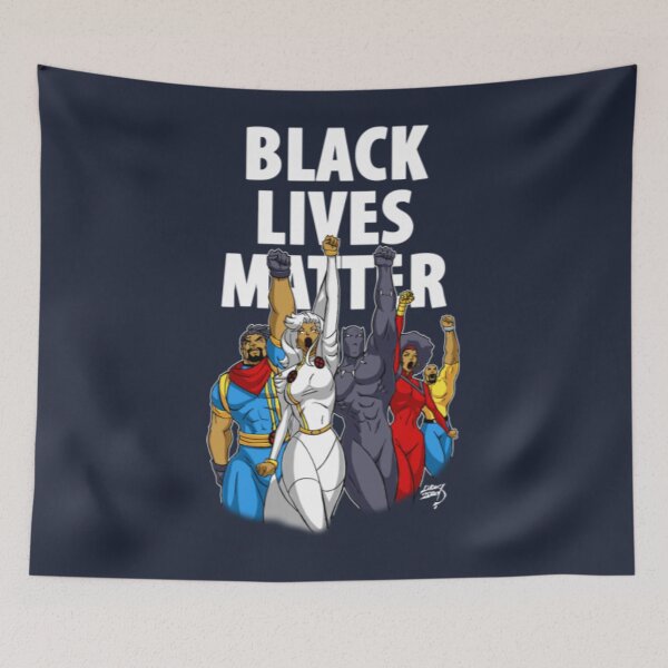Item preview, Black Lives Matter Heroes Dark designed and sold by CakionaDaugeh.