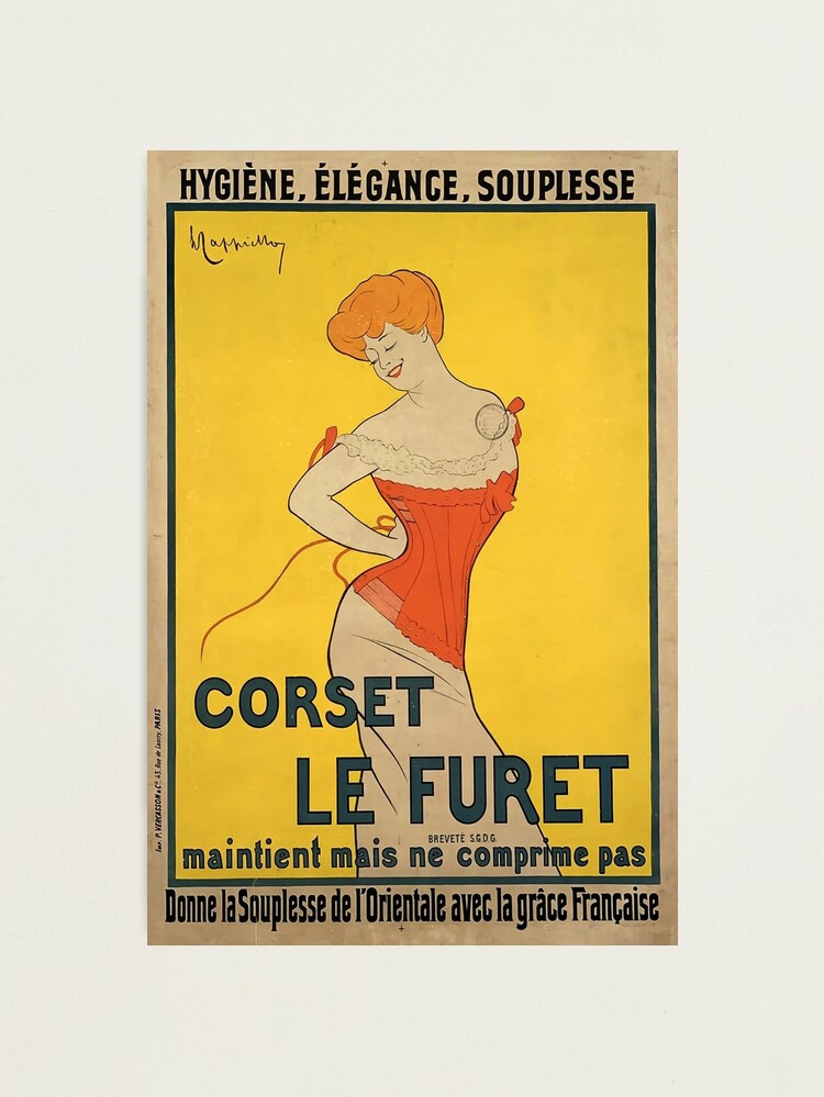 Le Furet Wasp-Waist Corset' Posters