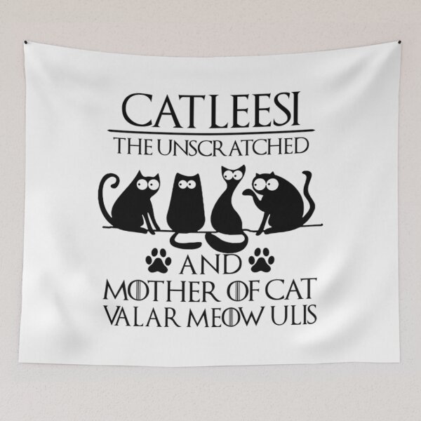 Item preview, Catleesi The Unscratched And Mother Of Cat Valar Meow Ulis designed and sold by NormaRitchie.