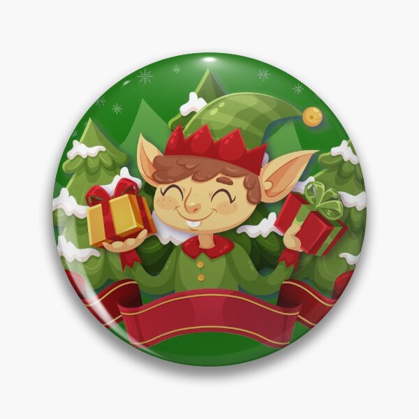 Item preview, Holly Jolly Christmas Santa's Elf designed and sold by Shopwick.