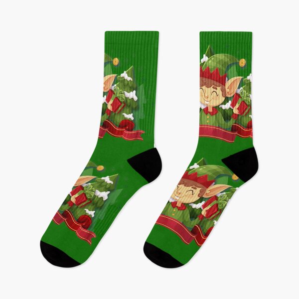 Item preview, Holly Jolly Christmas Santa's Elf designed and sold by Shopwick.