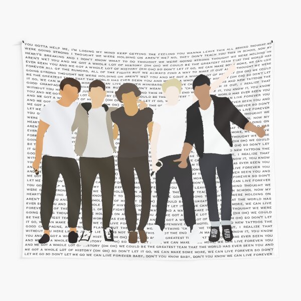 historia de one direction Tela decorativa