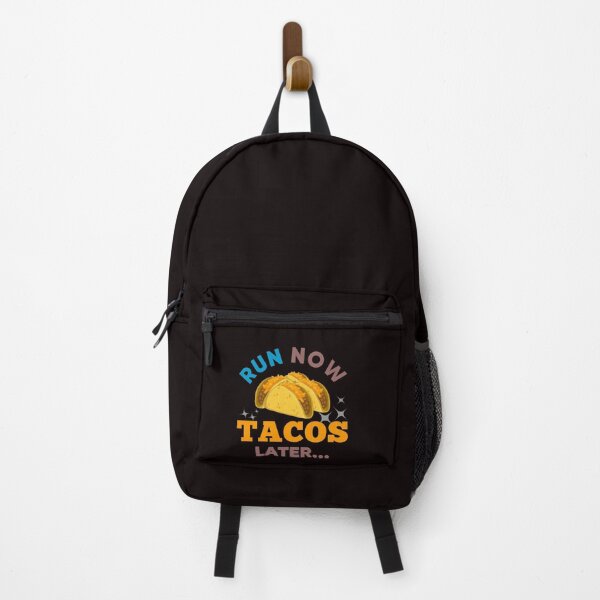 Item preview, Run Now Tacos Later - Funny Tacos Image and Text Effects Gift Ideas designed and sold by leo121687.