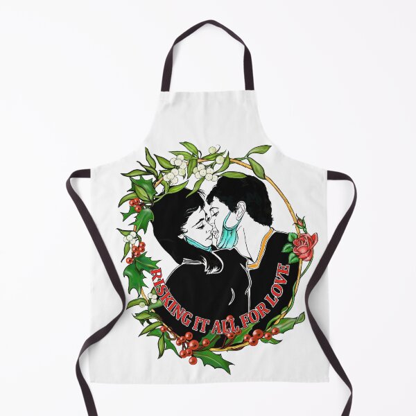 Item preview, Mistletoe & Holly and a Rose "Risking It All For Love" designed and sold by Elizabeth Ferber-Wolter.