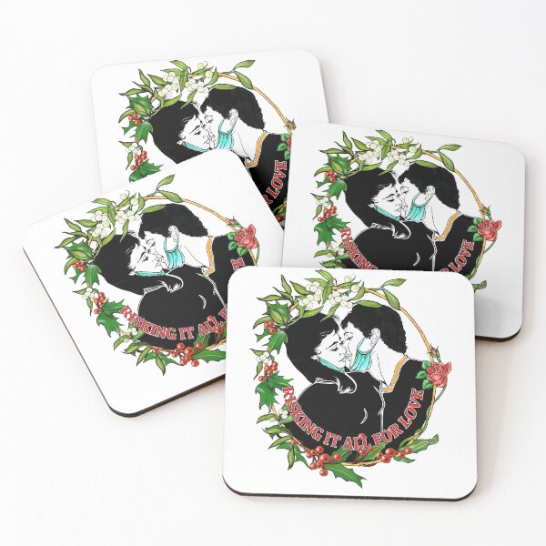 Item preview, Mistletoe & Holly and a Rose "Risking It All For Love" designed and sold by Elizabeth Ferber-Wolter.