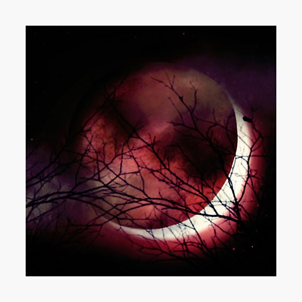 Item preview, Blood Moon designed and sold by iduzarts.