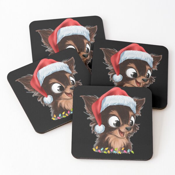 Item preview, Dog Hat Santa Christmas Funny designed and sold by DavisHasari.