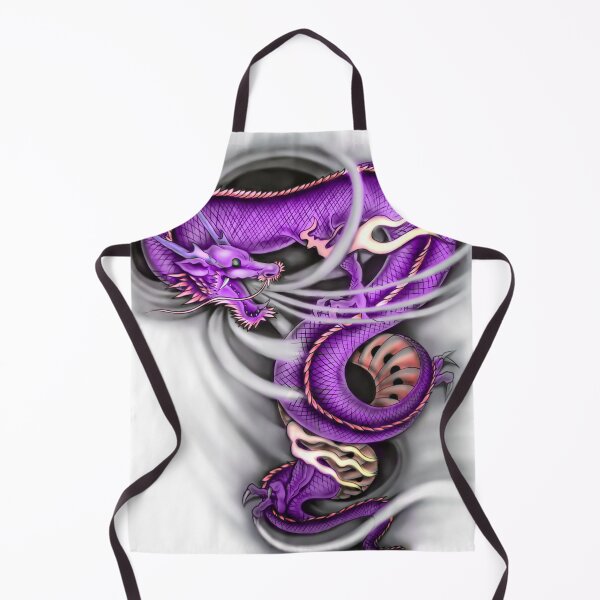 Item preview, purple dragon tattoo designed and sold by attracdionz.